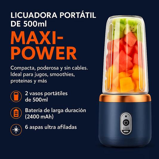 Maxi-Power Licuadora Portátil