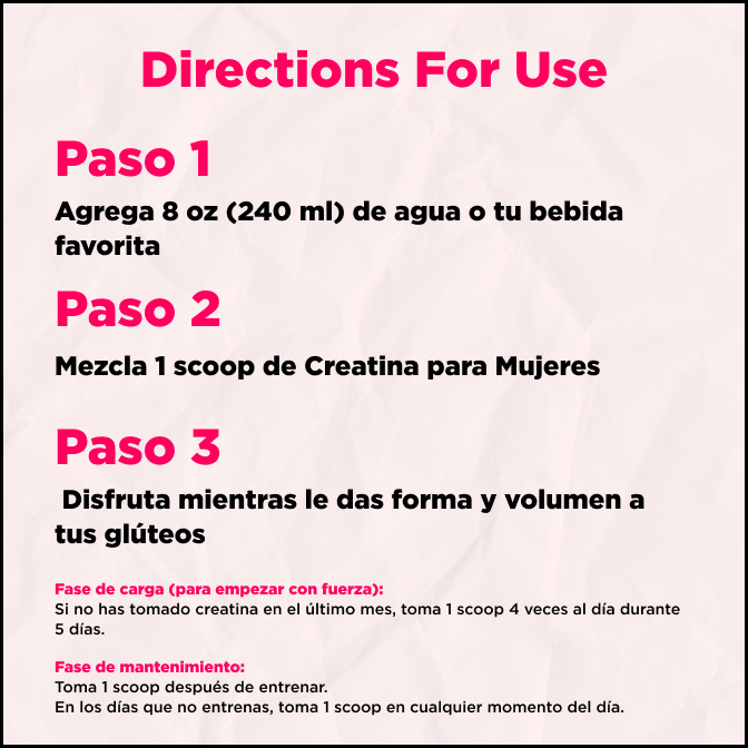 Creatina para Mujeres